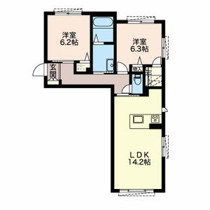 メゾン向陽Ｅ 001A号室