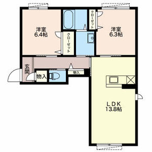 プルメリア S101号室