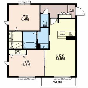 フローラテラスⅡ 0203号室