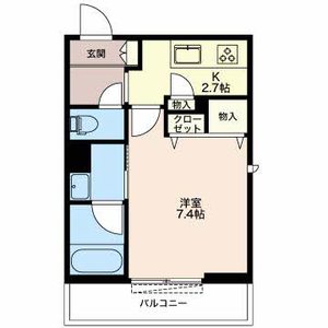Ａｍｉ　Ｃｏｕｒｔ　Ｈｏｒｉｔａ 0203号室