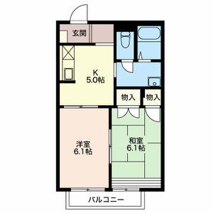 フレグランス馬見塚２番館 B202号室
