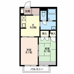 フレグランス馬見塚２番館 B102号室