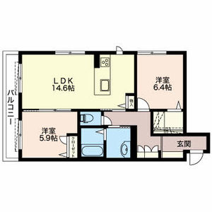 Ｍ．Ｆｌａｔ‐草薙 K102号室