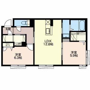 プリュネ向山 0102号室
