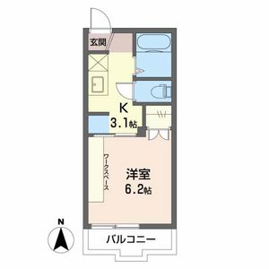 タウニーナイトウ B205号室