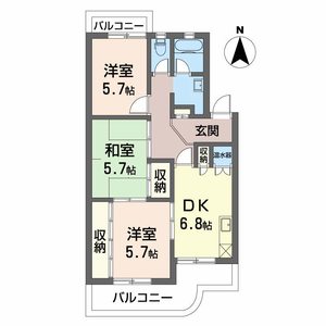 菊園ハイツ 003B号室