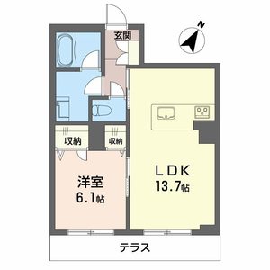 フェリシティⅢ 0103号室