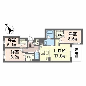 クレールコート安城 0101号室