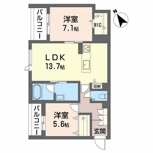 クレールコート安城 0402号室