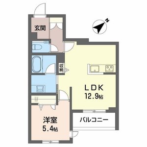 シャーメゾン月見 0202号室