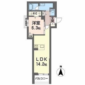 クレスティーク福住 0303号室