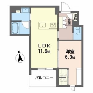 シャーメゾン西岐阜アバンセ 0302号室