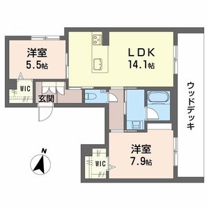 Ｍ３Ｋ　メゾン篠木 0105号室