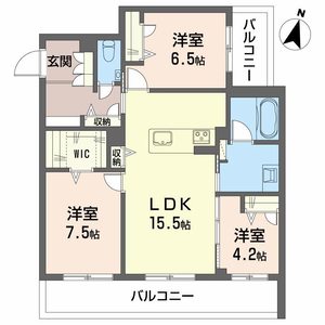 Ｍ３Ｋ　メゾン篠木 0203号室