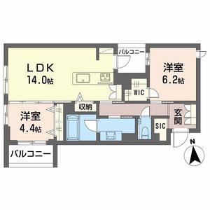 ＬＩＶ　ＮＯＲＩＴＡＫＥ 0303号室