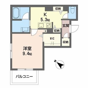 シャーメゾン中条町 0101号室