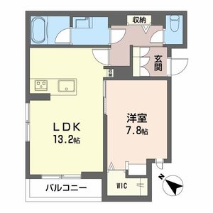 シャーメゾン中条町 0201号室