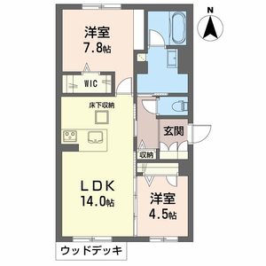 シャーメゾン　ルプリュマージュ 0102号室