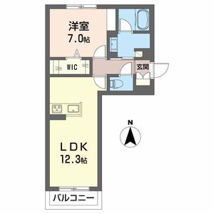 シャーメゾン　ルプリュマージュ 0203号室