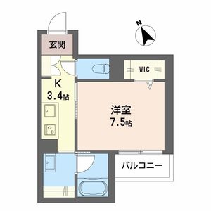 シャノワール明大寺 0102号室