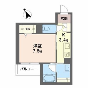 シャノワール明大寺 0203号室