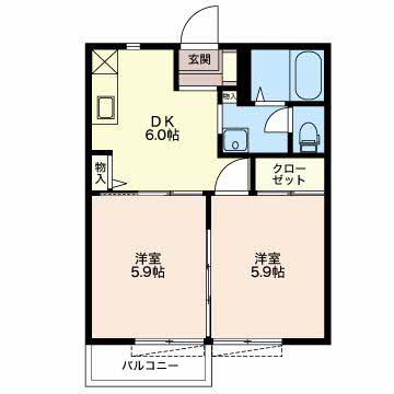 セゾンクレール D203号-3