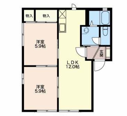 ウィステリア菊川 C101号-16