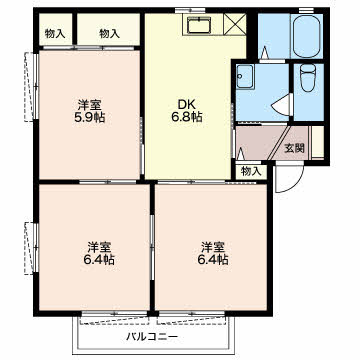 サンモール牧野B 0201号-16
