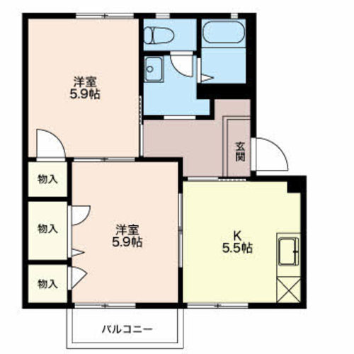 コーポラスたなかC201-2