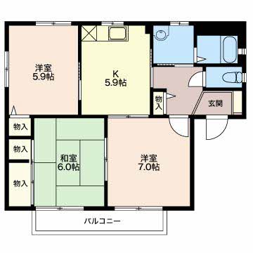 ビレッジ　アスカB201-2
