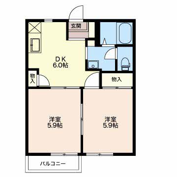 コーポフレグランスＥ 0203号-16