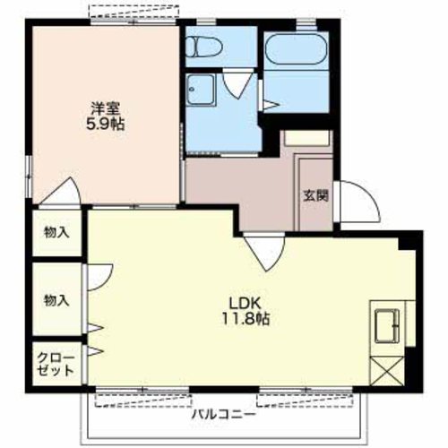 コモンシティ瀬名川 E102号-16