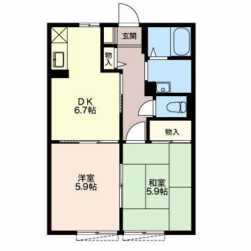 ハシェンダハイツC101-2