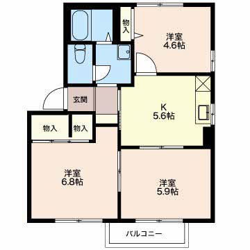 サウスウェーブ　弐番館 B101号-15