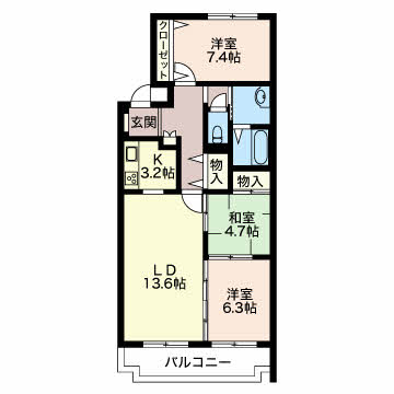三渓ヒルズE107-2