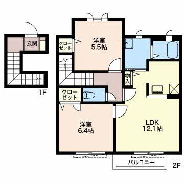 コーポさつき B202号-16
