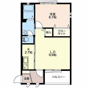 セントヒルズ上川 C201号-2