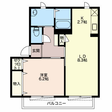 ルミエール高師 D202号-2