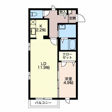 フローラルヒルズ A105号-2