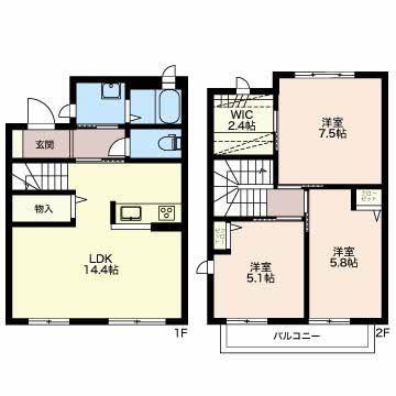 ヴィラ　グランツA101-2