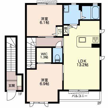 リーフガーデンハイツ E201号-16