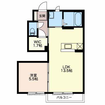 クレアーレ壱番館 A102号-14