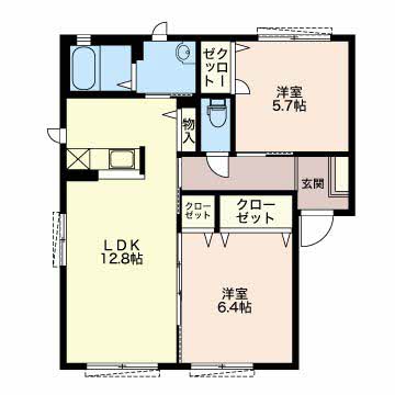 パークヒルズ A102号-16