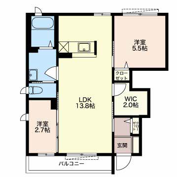 メゾンアイリスⅢ 3101号-2