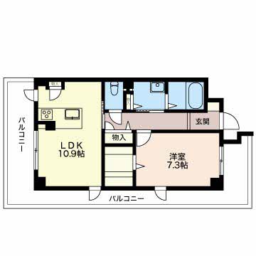 ソレイユ竹の山 0401号-3