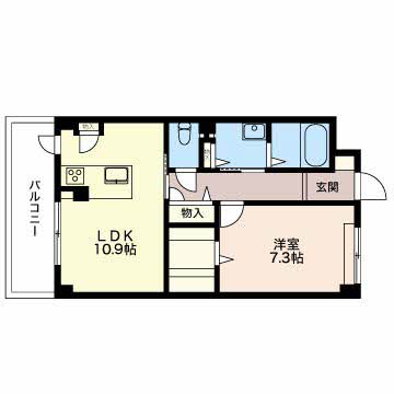 ソレイユ竹の山 0403号-3