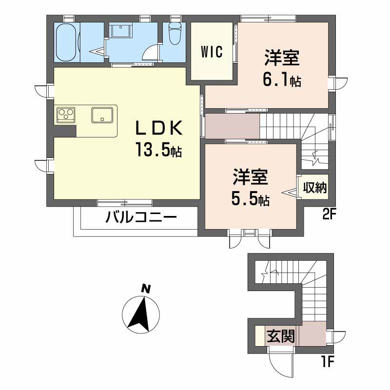 シャーメゾン小赤見A101-2