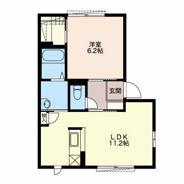 上鍛冶ハイツ 0101号-1