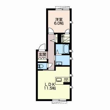 メゾン向陽Ｗ 001E号-3