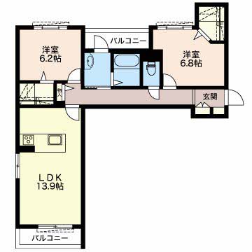エクラージュ東徳川 0305号-2